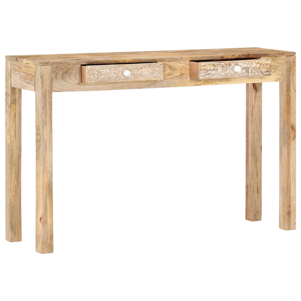 Console Table 120x30x75 cm Solid Mango Wood