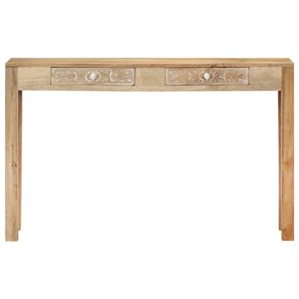 Console Table 120X30X75 Cm Solid Mango Wood