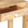 Console Table 120x30x75 cm Solid Mango Wood