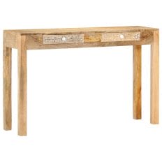 Console Table 120x30x75 cm Solid Mango Wood