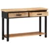 Console Table 120x30x76 cm Solid Mango Wood