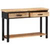 Console Table 120x30x76 cm Solid Mango Wood