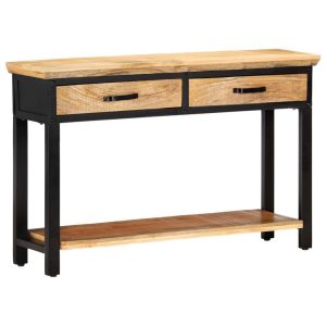 Console Table 120x30x76 cm Solid Mango Wood