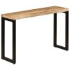 Console Table Mango Wood Top with Black Steel Frame 120x35x76cm