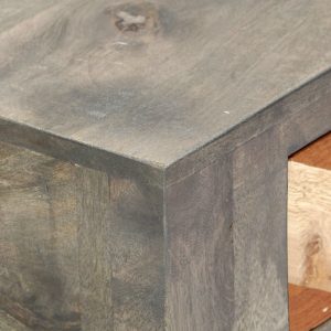 Console Table Grey 86x30x76 cm Mango Wood