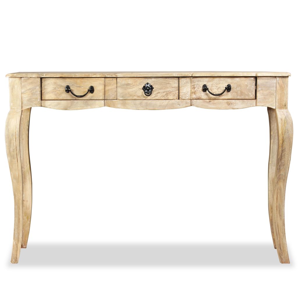 Console Table Solid Mango Wood 120x50x80 cm