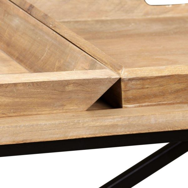 Console Table Solid Mango Wood 130x40x80 cm