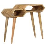 Console Table Solid Mango Wood 90x35x76 cm 3