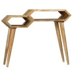 Console Table Solid Mango Wood 90x35x76 cm 4