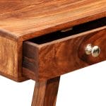 Console Table with 3 Drawers 76 cm Solid Sheesham Wood 7