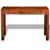 Console Table with 3 Drawers 80 cm Solid Sheesham Wood