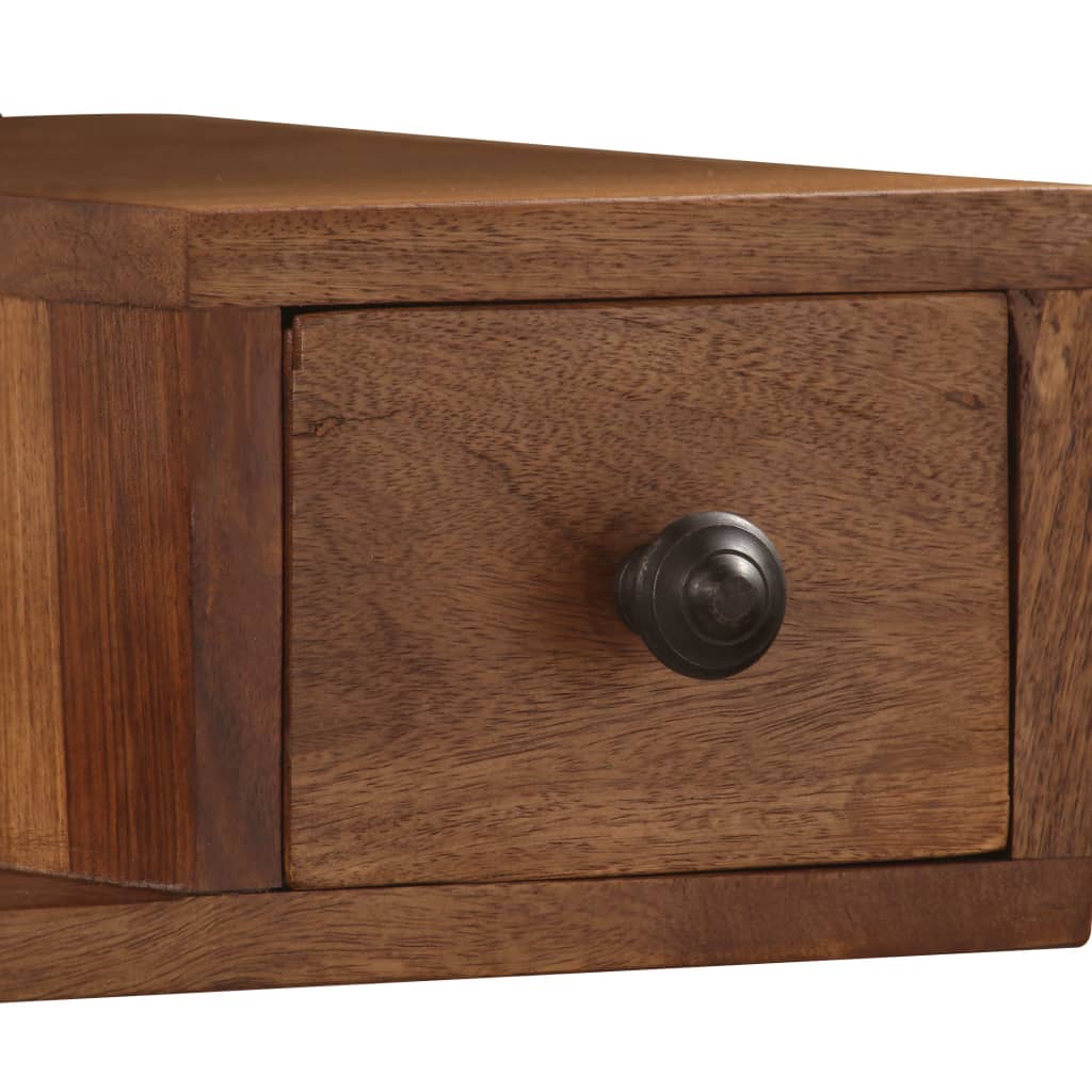 Cosmetic Mirror with 2 Drawers Solid Sheesham Wood