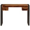 Desk with 2 Drawers 110x50x77 cm Solid Sheesham Wood