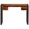 Desk with 2 Drawers 110x50x77 cm Solid Sheesham Wood