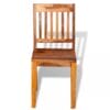 Dining Chairs 2 pcs Solid Sheesham Wood