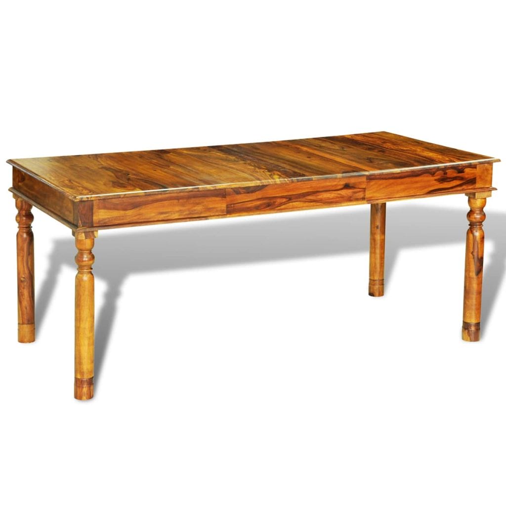 Dining Table 180x85x76 cm Solid Sheesham Wood