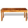 Dining Table 180x85x76 cm Solid Sheesham Wood