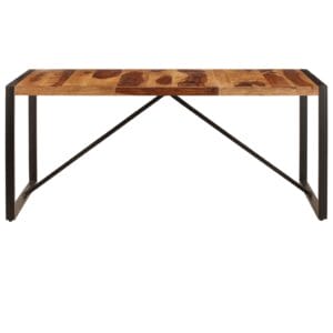 Dining Table 180x90x75 cm Solid Sheesham Wood