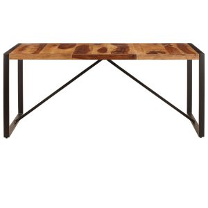 Dining Table 180x90x75 cm Solid Sheesham Wood