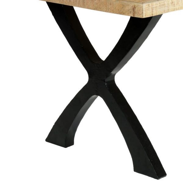 Dining Table 180X90X76 Cm Solid Mango Wood