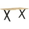 Dining Table 180x90x76 cm Solid Mango Wood