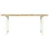Dining Table 180x90x76 cm Solid Mango Wood