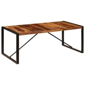 Dining Table 200x100x75 cm Solid Sheesham Wood