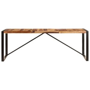 Dining Table 220x100x75 cm Solid Sheesham Wood