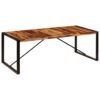 Dining Table 220x100x75 cm Solid Sheesham Wood