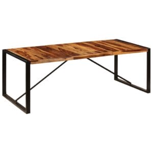 Dining Table 220x100x75 cm Solid Sheesham Wood