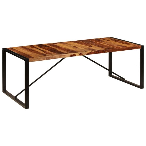 Dining Table 220x100x75 cm Solid Sheesham Wood