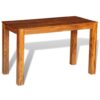 Dining Table Solid Sheesham Wood 120x60x76 cm