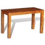 Dining Table Solid Sheesham Wood 120x60x76 cm 4