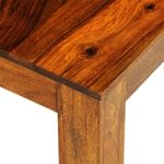 Dining Table Solid Sheesham Wood 120x60x76 cm 6