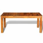 Dining Table Solid Sheesham Wood 180x85x76 cm 5