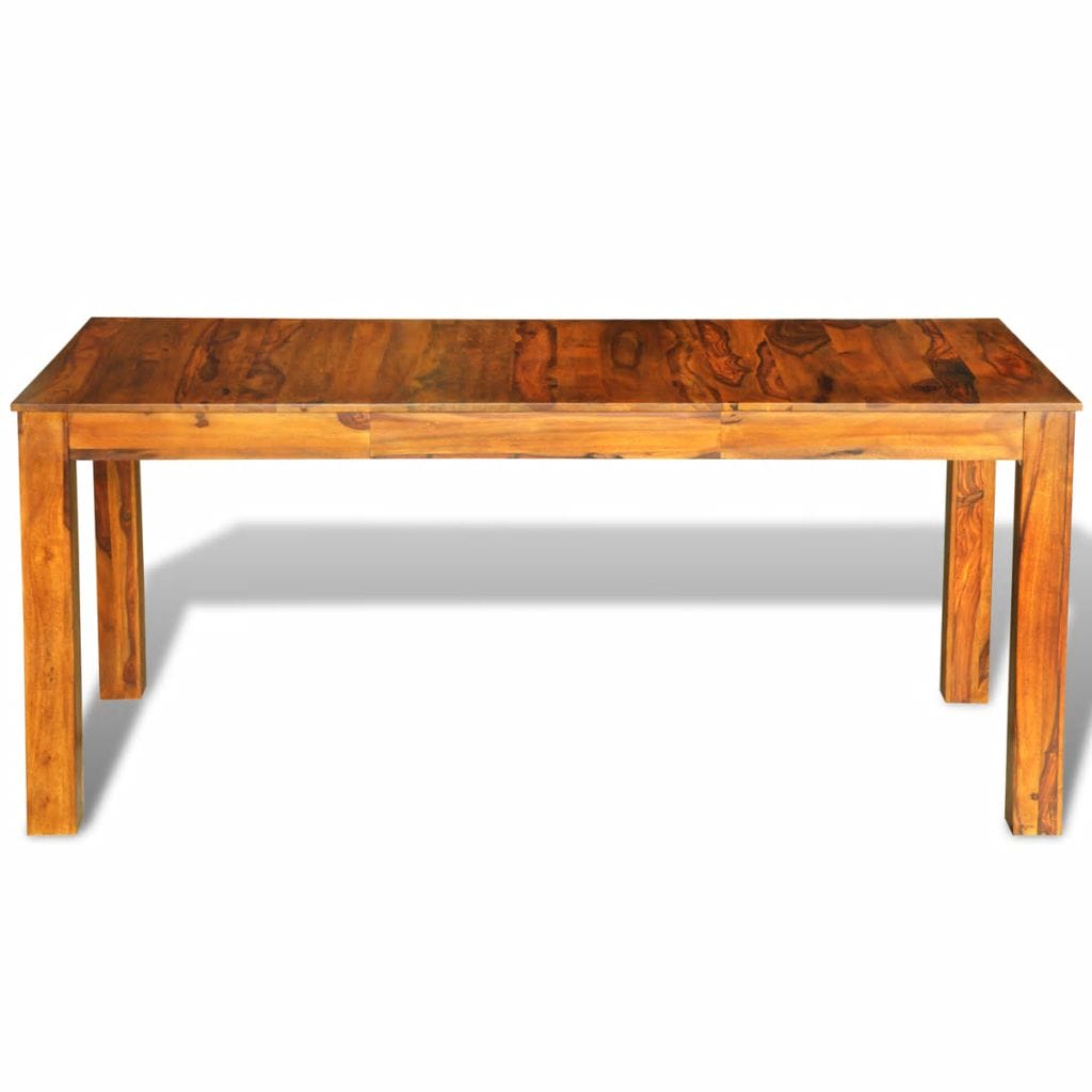 Dining Table Solid Sheesham Wood 180x85x76 cm