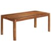 Dining Table Solid Sheesham Wood 180x90x76 cm