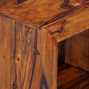 End Table Solid Sheesham Wood 37x29x40 cm