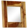 Mirror Solid Sheesham Wood 50x50 cm