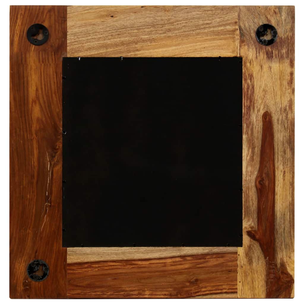 Mirror Solid Sheesham Wood 50x50 cm