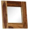 Mirror Solid Sheesham Wood 50x50 cm