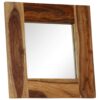 Mirror Solid Sheesham Wood 50x50 cm