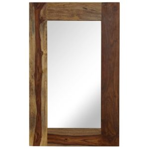 Mirror Solid Sheesham Wood 50x80 cm