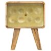 Nightstand Solid Mango Wood 40x30x49 cm