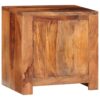 Nightstand with 1 Drawer Solid Sheesham Wood