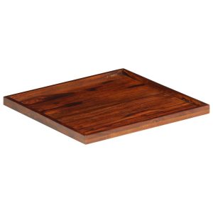 Serving Tray Solid Sheesham Wood 50x50 cm