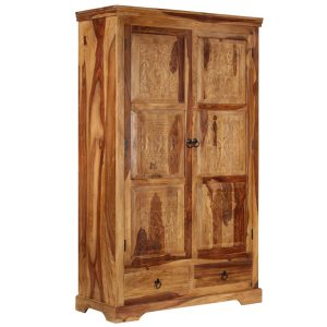 Sideboard 110x45x80 cm Solid Sheesham Wood