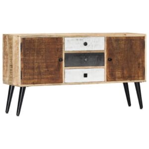 Sideboard 118x30x62 cm Solid Mango Wood
