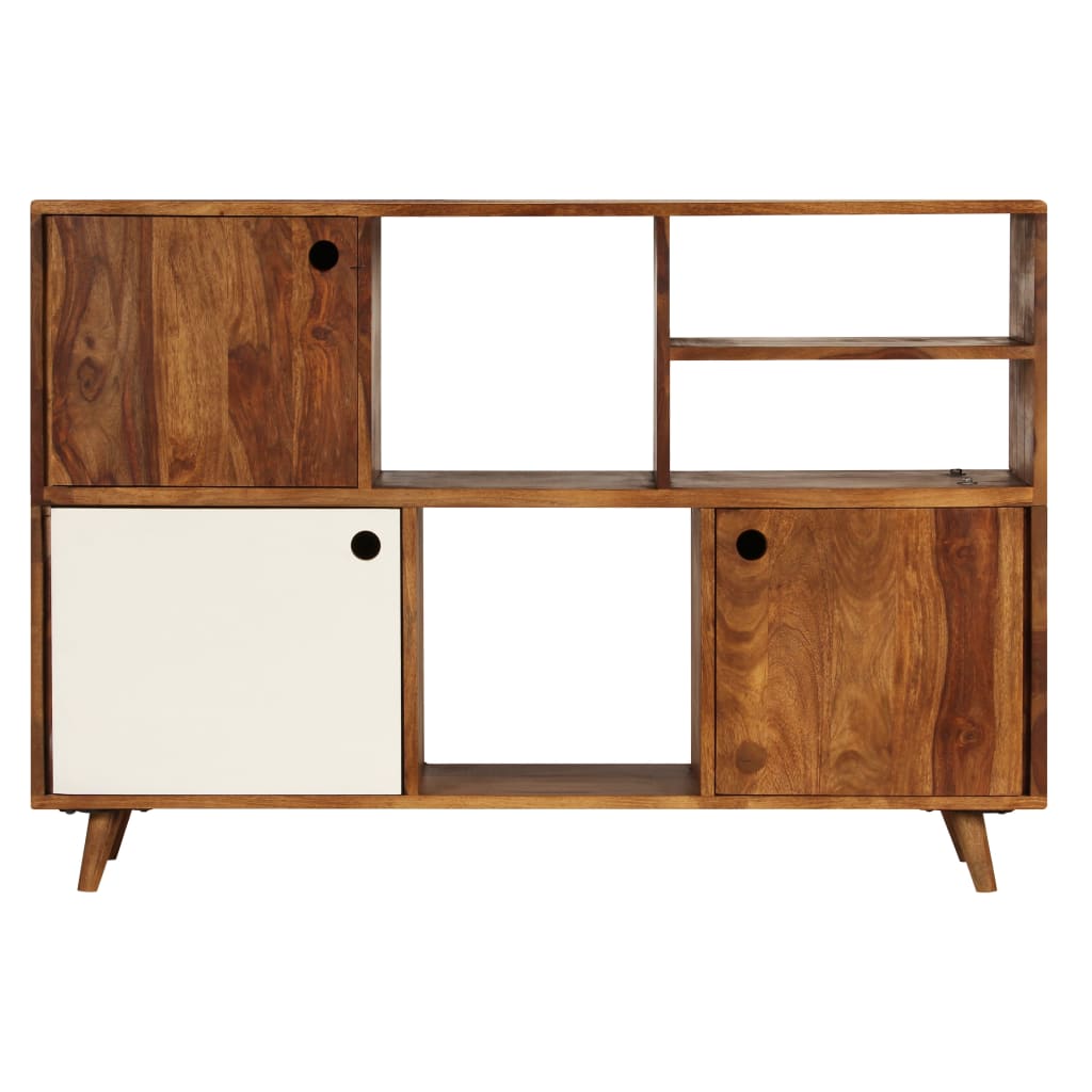 Sideboard 118x35x70 cm Solid Sheesham Wood