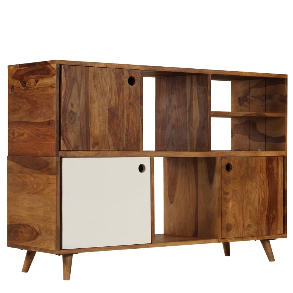 Sideboard 118x35x70 cm Solid Sheesham Wood